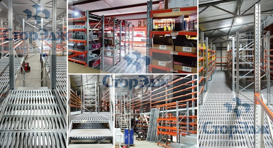 Стеллажи коллаж